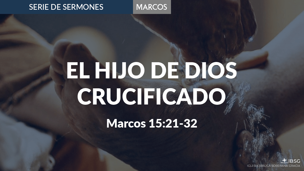El Hijo de Dios Crucificado