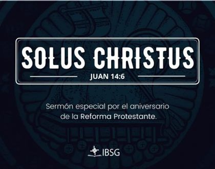 Solus Christus - Juan 14:6