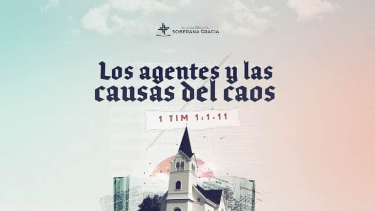 imagen de una casa y una biblia con el texto de 1 Timoteo 1:1-11