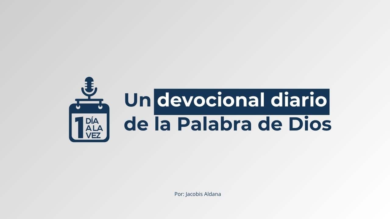 Imagen de Un día a la vez, un devocional diario de la Palabra De Dios