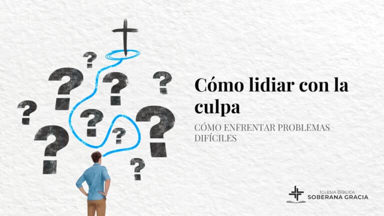 Imagen que dice cómo lidiar con la culpa